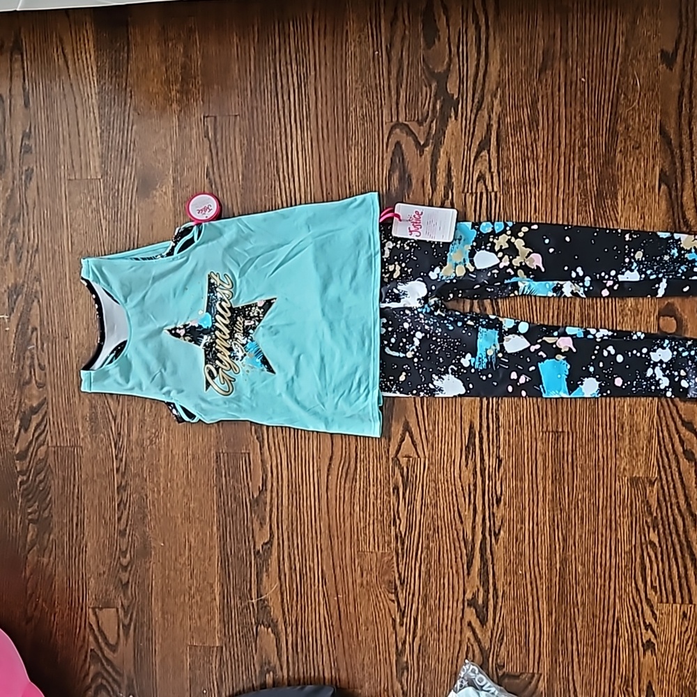 Athletic wear for gymnast enthusiast